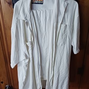 White linen suit